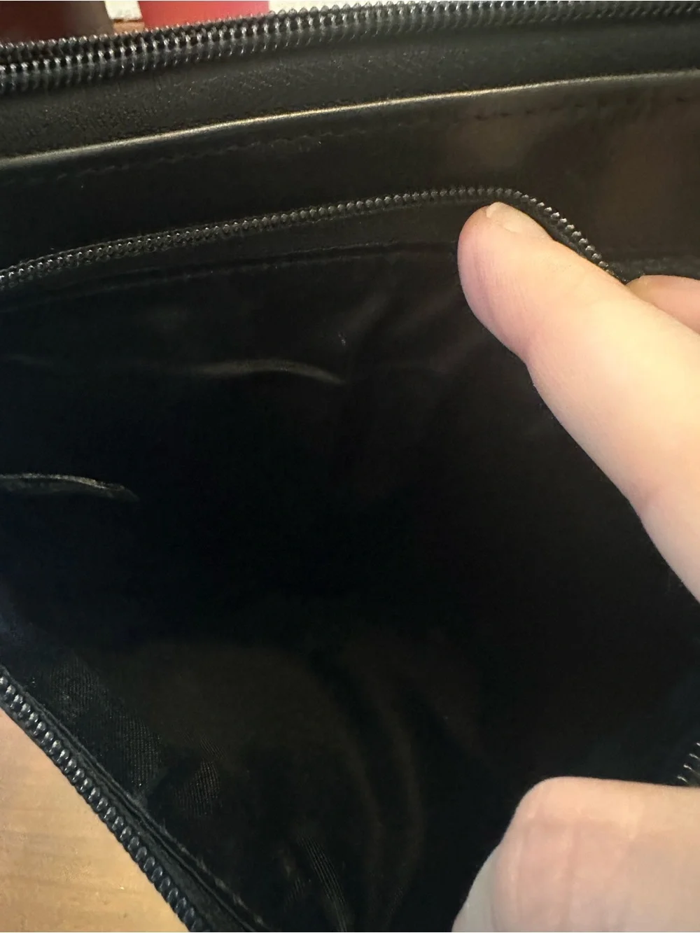 Brighton Black Leather Crossbody Bag with Heart Accent